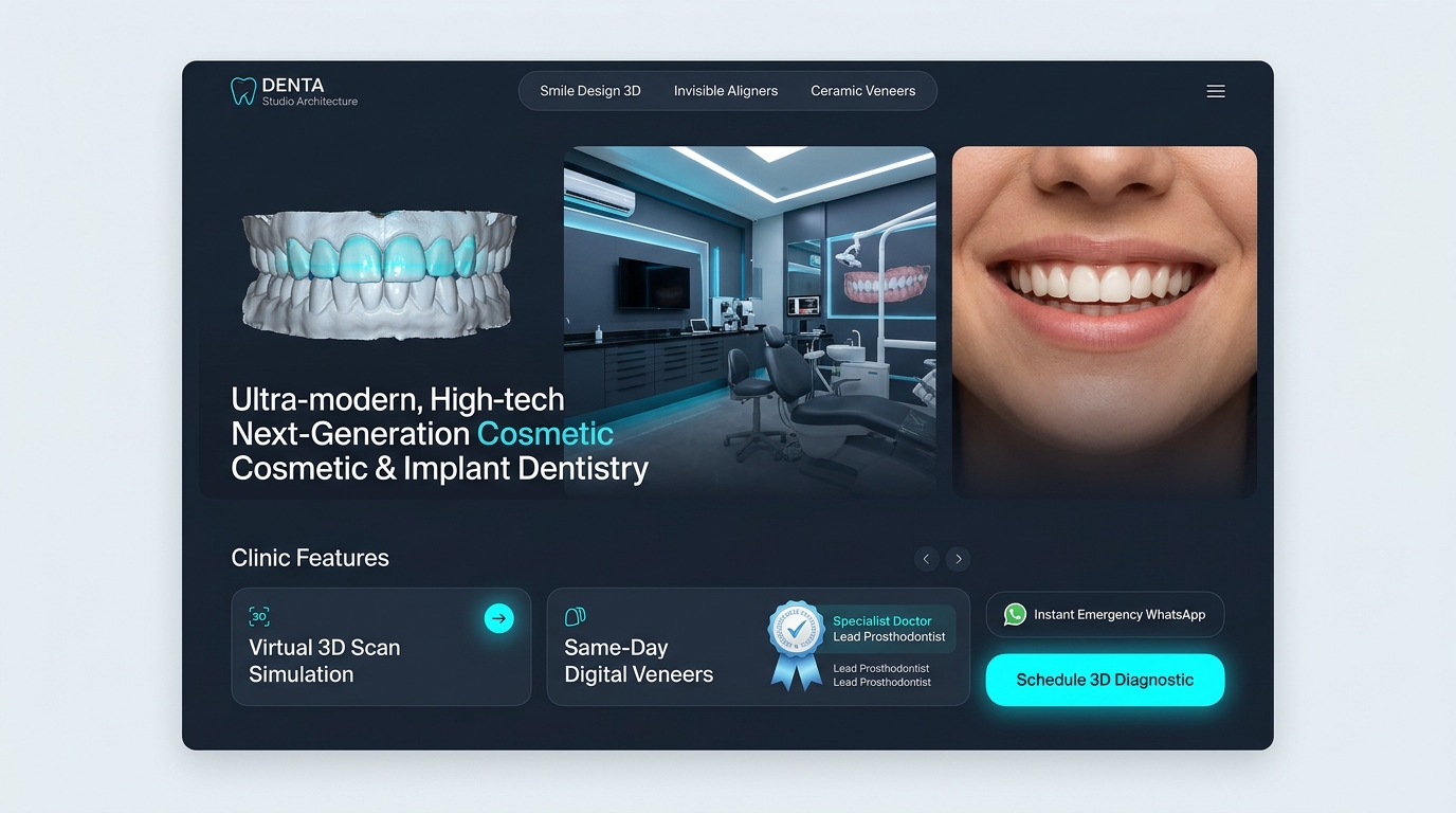 Template Clínica & Consultorio Dental